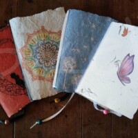 carnets entièrement fait main et illustré à la main carnets entièrement fait main