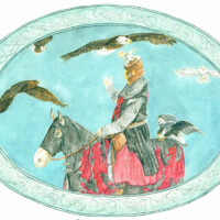 impression d'art sur papier recyclé