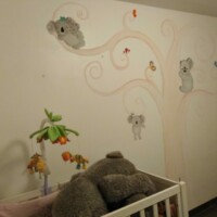 peinture murale chambre d'enfant fresque murale