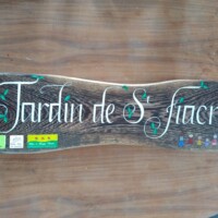 panneau pour un jardin partagé Panneau d'indication