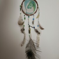 capteur de rêves personnalisé dreamcatcher fait main