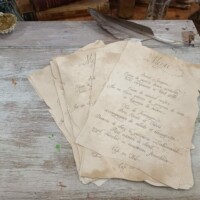 exemple de menus de mariage calligraphiés menus de mariage