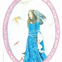 impression d'art sur papier recyclé